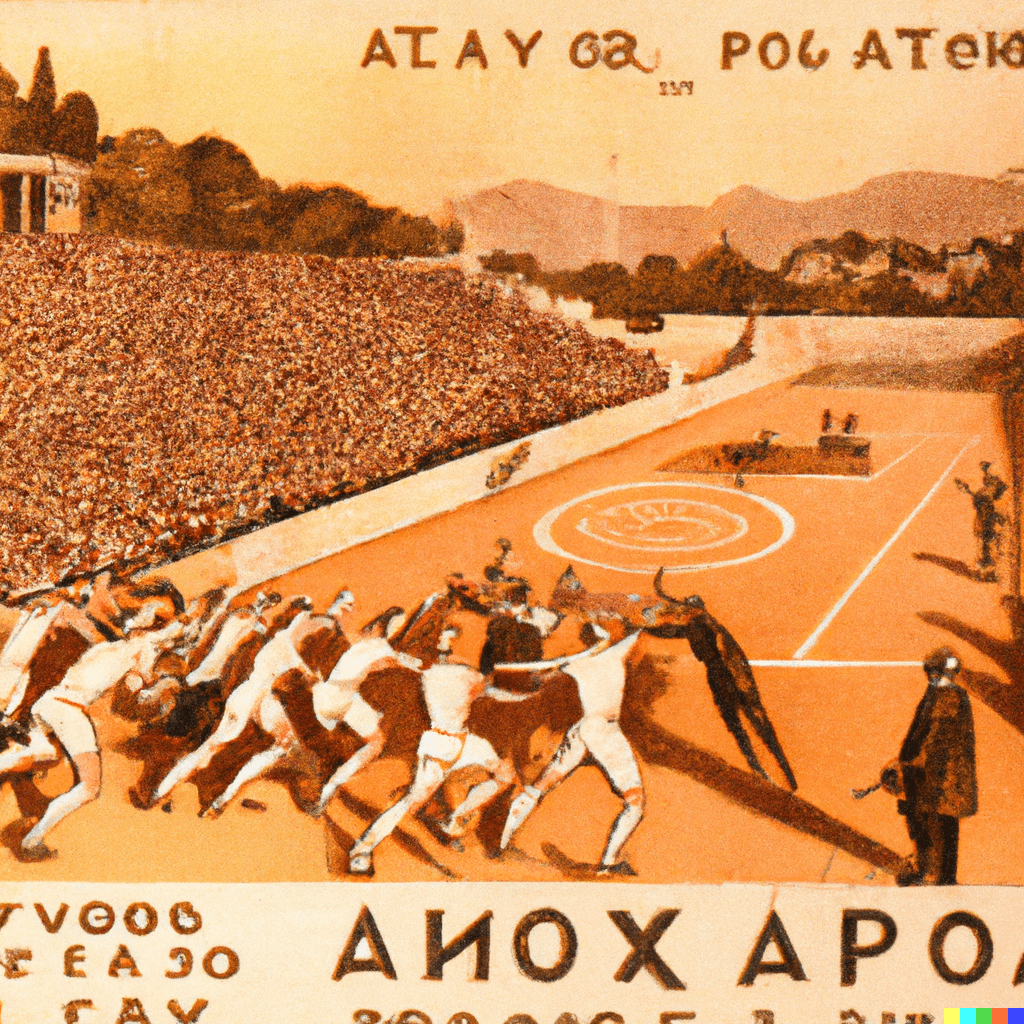 Premier JO 1896 Athènes